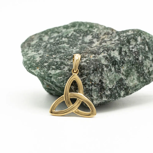 14k Gold Celtic Trinity Knot Charm