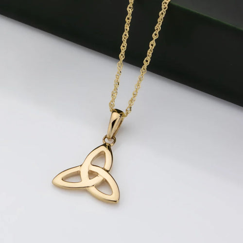 Gold Celtic Trinity Knot Pendant