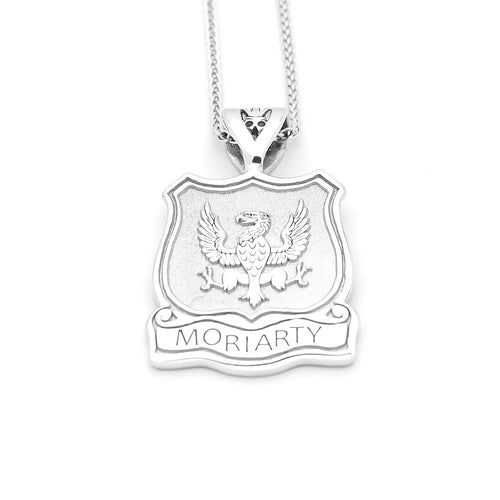 Family Crest Pendant With Family Name