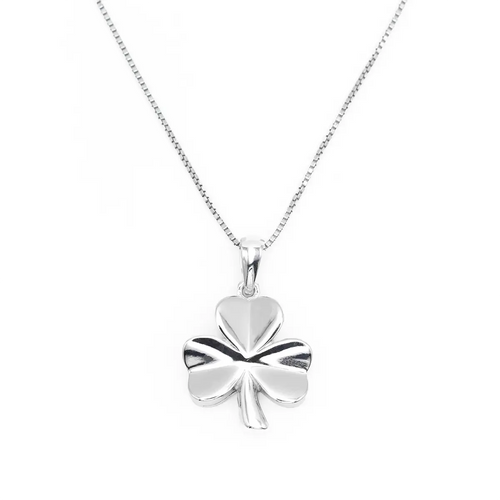 Sterling Silver Irish Shamrock Pendant