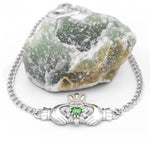Sterling Silver Claddagh Bracelet