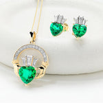 1.0ct Emerald Necklace