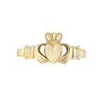 Ladies Gold Claddagh Ring