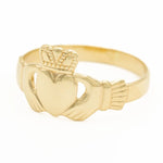 Ladies Gold Claddagh Ring