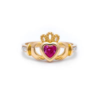 October - Created Pink Sapphire