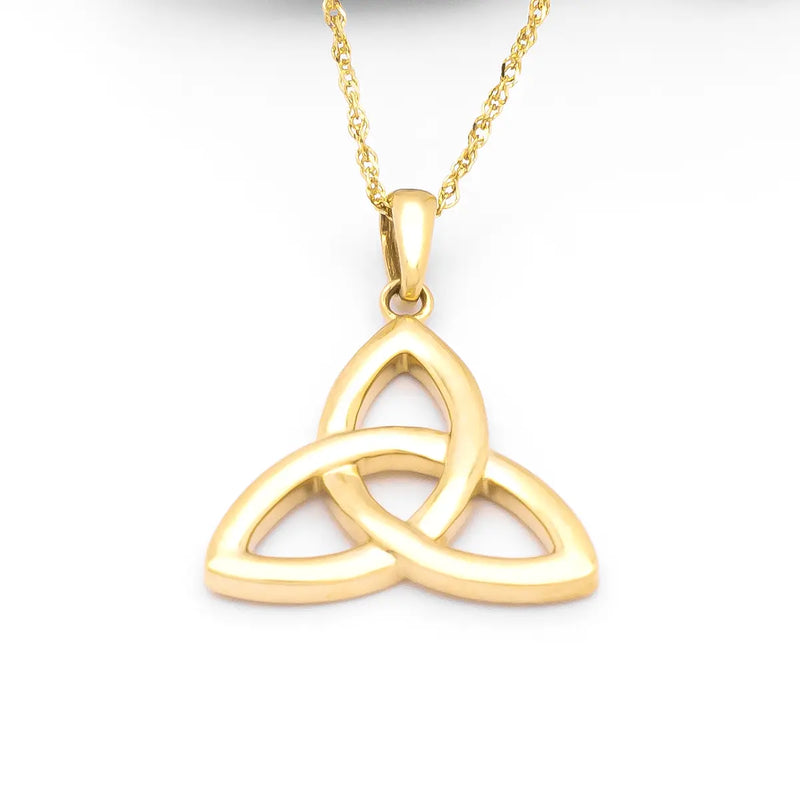 Gold Celtic Trinity Knot Pendant