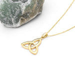 Gold Celtic Trinity Knot Pendant