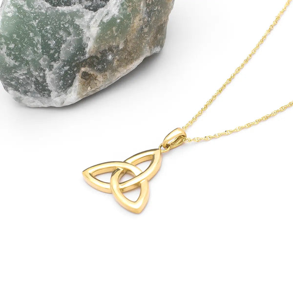 Gold Celtic Trinity Knot Pendant
