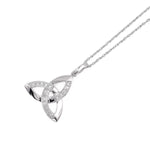 Diamond Celtic Trinity Knot Pendant