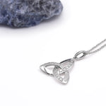 Diamond Celtic Trinity Knot Pendant