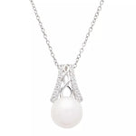 Sterling Silver Celtic Pearl Pendant