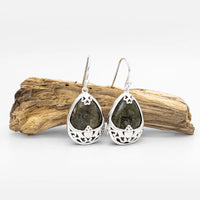 Connemara Marble Claddagh Earrings