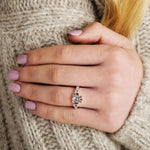 Birthstone Claddagh Ring - Love, Loyalty, Friendship