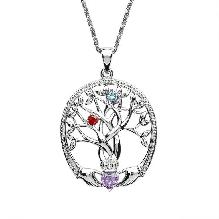 1 Heart Stone + 2 Birthstones