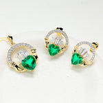 2.0ct Emerald Necklace