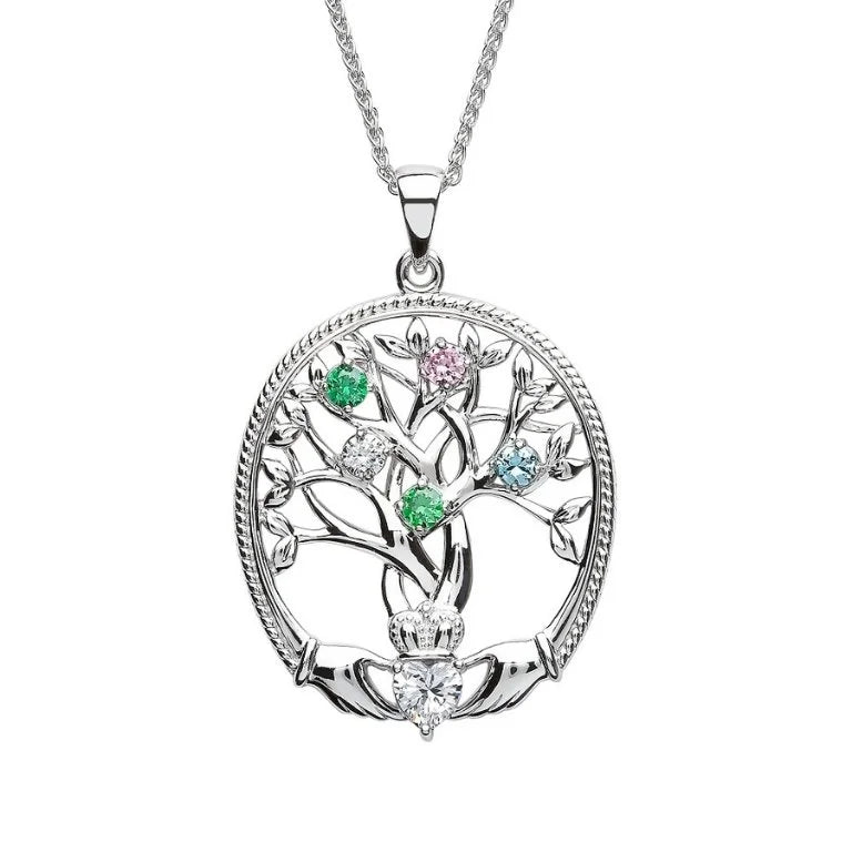1 Heart Stone + 5 Birthstones