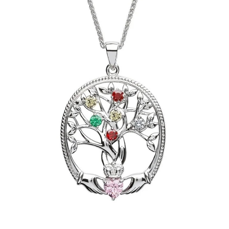 1 Heart Stone + 6 Birthstones