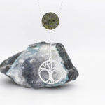Connemara Marble Tree of Life Drop Pendant
