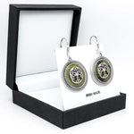 Connemara Marble Tree of Life Drop Earrings