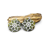 Connemara Marble Celtic Earrings