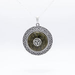 Connemara Marble Trinity Knot Pendant