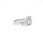 Claddagh Engagement & Wedding Ring Set Adorned With Precious Gemstones
