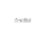 Triple Gemstone Claddagh Ring