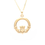 Gold Claddagh Necklace