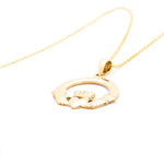 Gold Claddagh Necklace