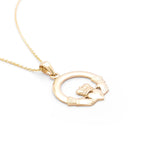 Gold Claddagh Necklace