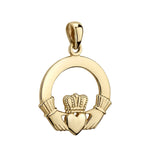 Gold Claddagh Charm
