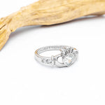 Birthstone Claddagh Ring - Love, Loyalty, Friendship