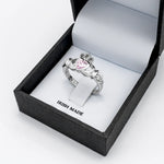 Birthstone Claddagh Ring - Love, Loyalty, Friendship