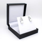 Sterling Silver Celtic Pearl Stud Earrings