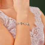 Trinity Knot Bracelet in Sterling Silver