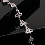 Trinity Knot Bracelet in Sterling Silver