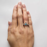 Birthstone Claddagh Ring - Love, Loyalty, Friendship