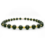 Connemara Marble Sterling Silver Bead Necklace