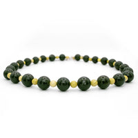 Connemara Marble Sterling Silver Bead Necklace