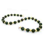 Connemara Marble Sterling Silver Bead Necklace