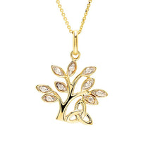 Diamond Tree of Life Pendant