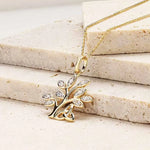 Diamond Tree of Life Pendant