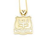 Family Crest Pendant With Family Name