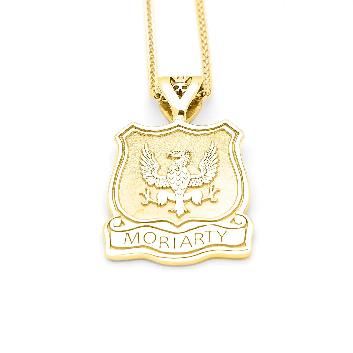 Family Crest Pendant With Family Name – view 15