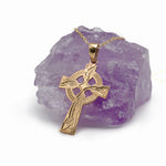 Gold Celtic Cross Pendant
