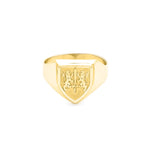 Shield Family Crest Ring