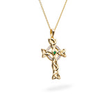 Gold Vermeil Filigree Celtic Cross Necklace