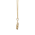 Gold Vermeil Claddagh Necklace