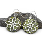 Connemara Marble Celtic Earrings