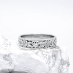 Ladies And Gents Diamond Claddagh Celtic Knot Wedding Ring Set
